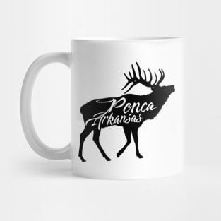 Ponca Arkansas Elk Design Mug